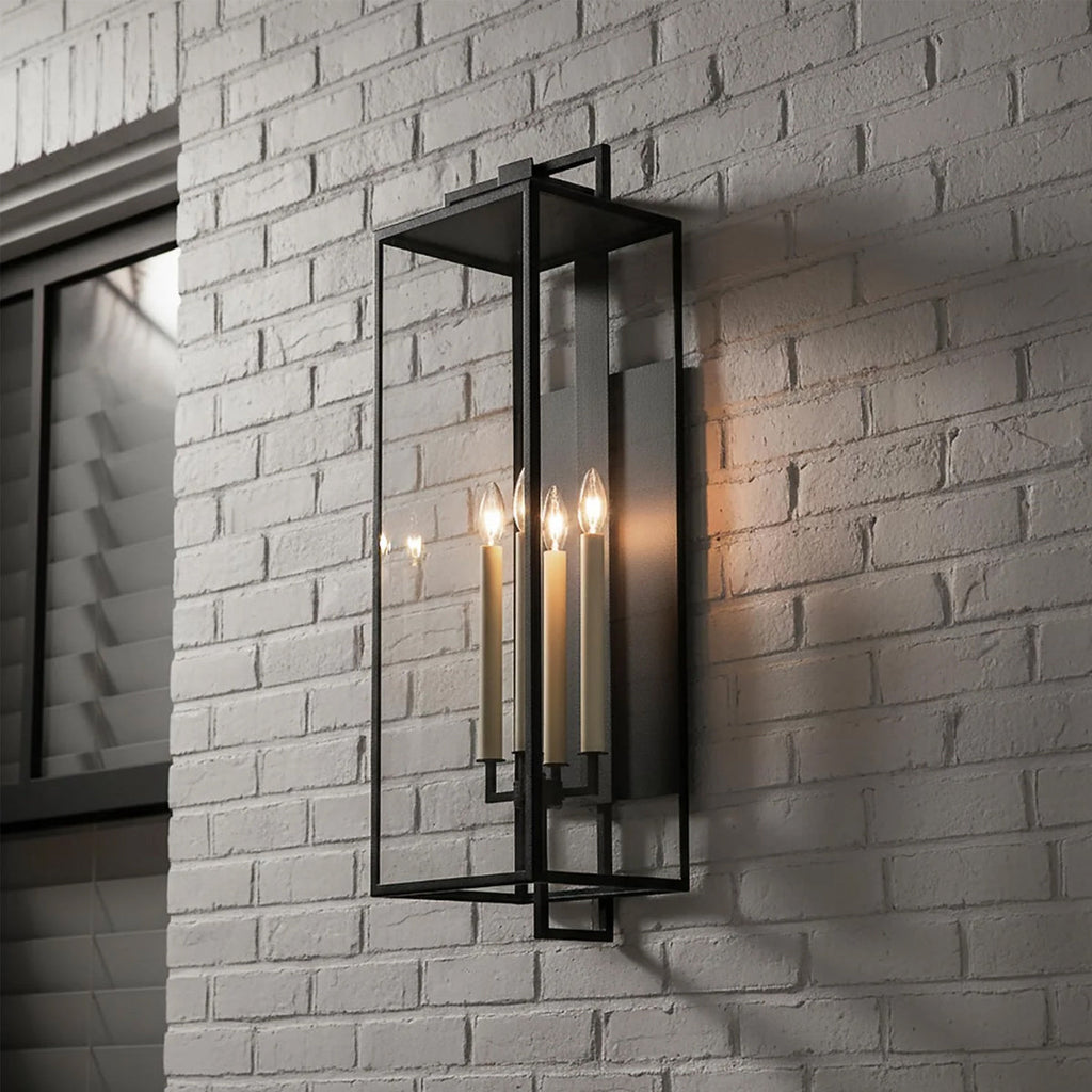 Beckham Art Deco Wall Sconce with Warm Ambient Glow - view 3