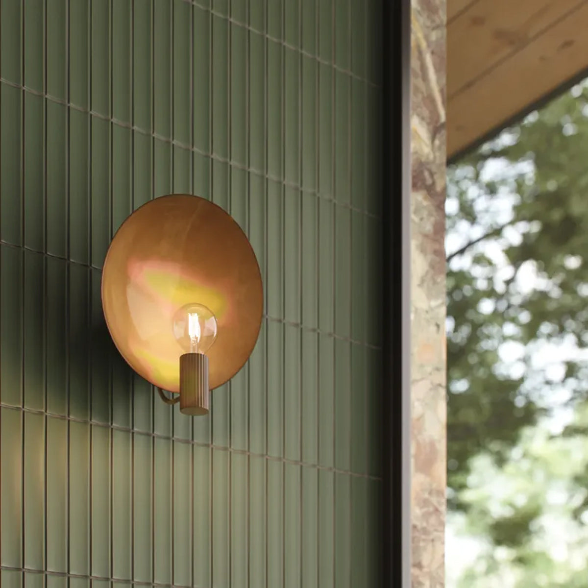 Lund Sconce — Scandi-Inspired Wall Light with Warm Diffused Glow - view 2