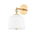 White Plains Wall Sconce — Clean-Lined Wall Light with Warm Even Glow - view 1
