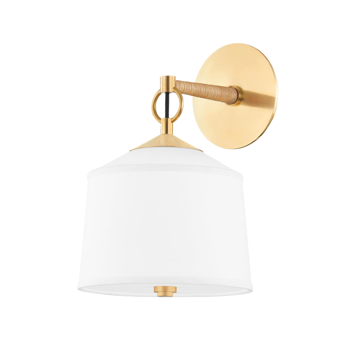 White Plains Wall Sconce — Clean-Lined Wall Light with Warm Even Glow - view 1