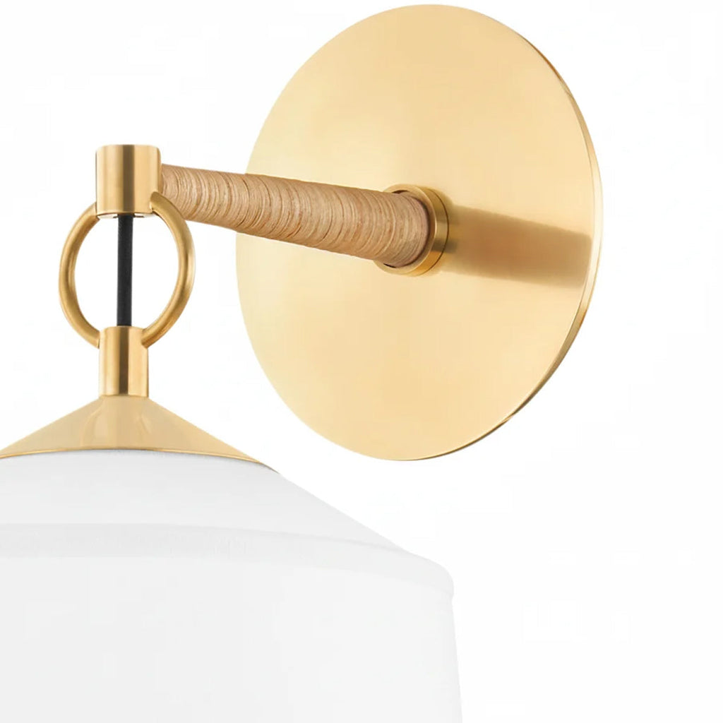 White Plains Wall Sconce — Clean-Lined Wall Light with Warm Even Glow - view 2