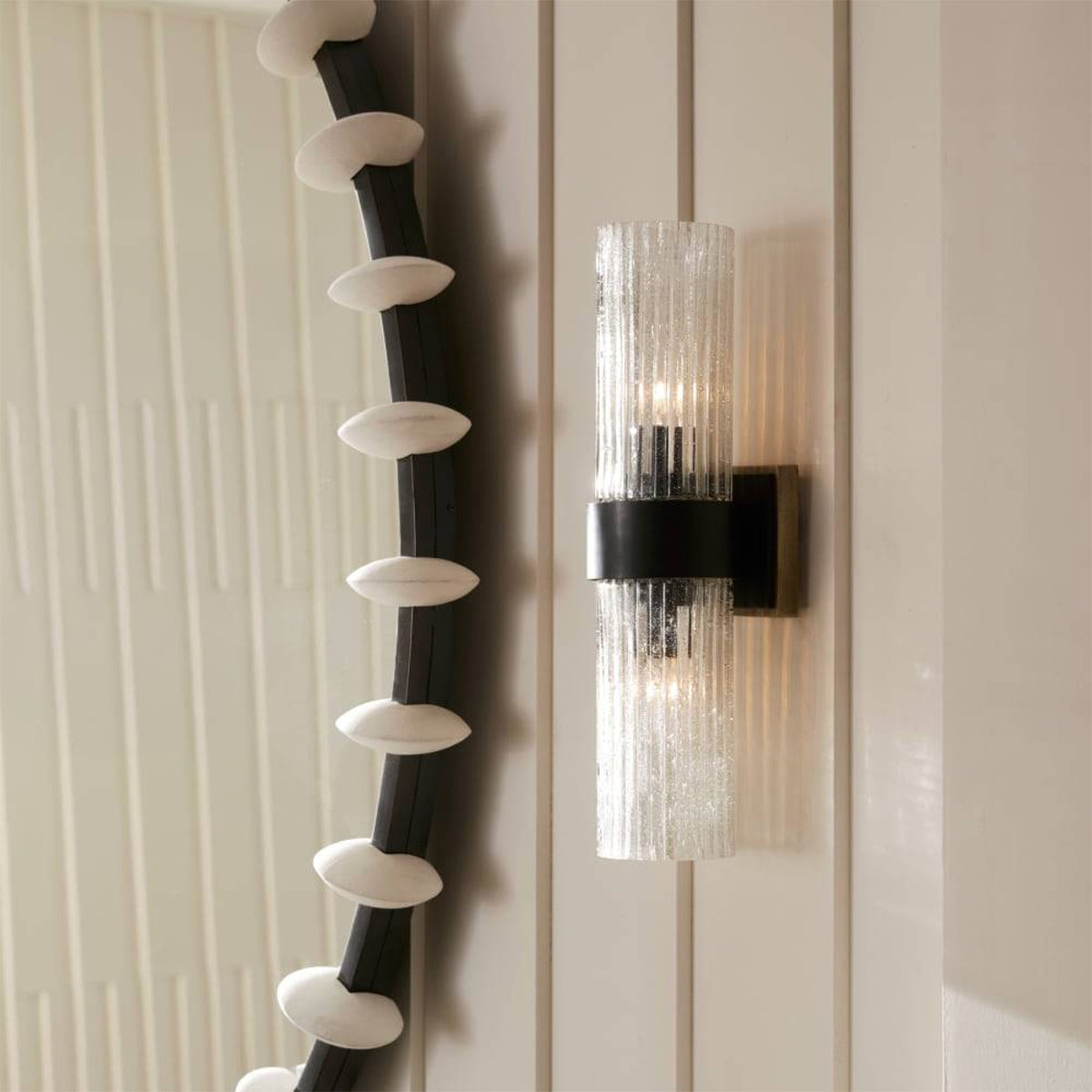 Hazel Sconce — Warm-Toned Wall Light with Soft Upward & Ambient Glow - view 3