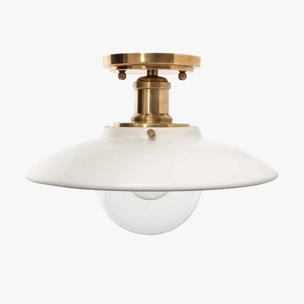 Didier Handcrafted Ceramic Flush Mount Ceiling Fixture - view 1