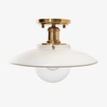 Didier Handcrafted Ceramic Flush Mount Ceiling Fixture - view 1