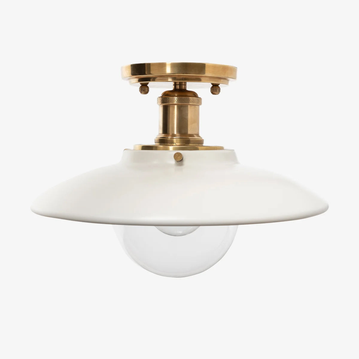 Didier Handcrafted Ceramic Flush Mount Ceiling Fixture - view 1
