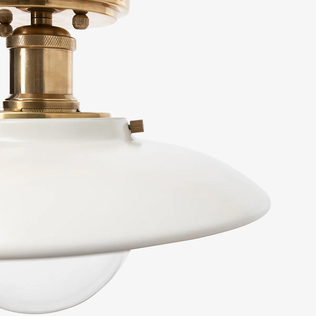 Didier Handcrafted Ceramic Flush Mount Ceiling Fixture - view 3