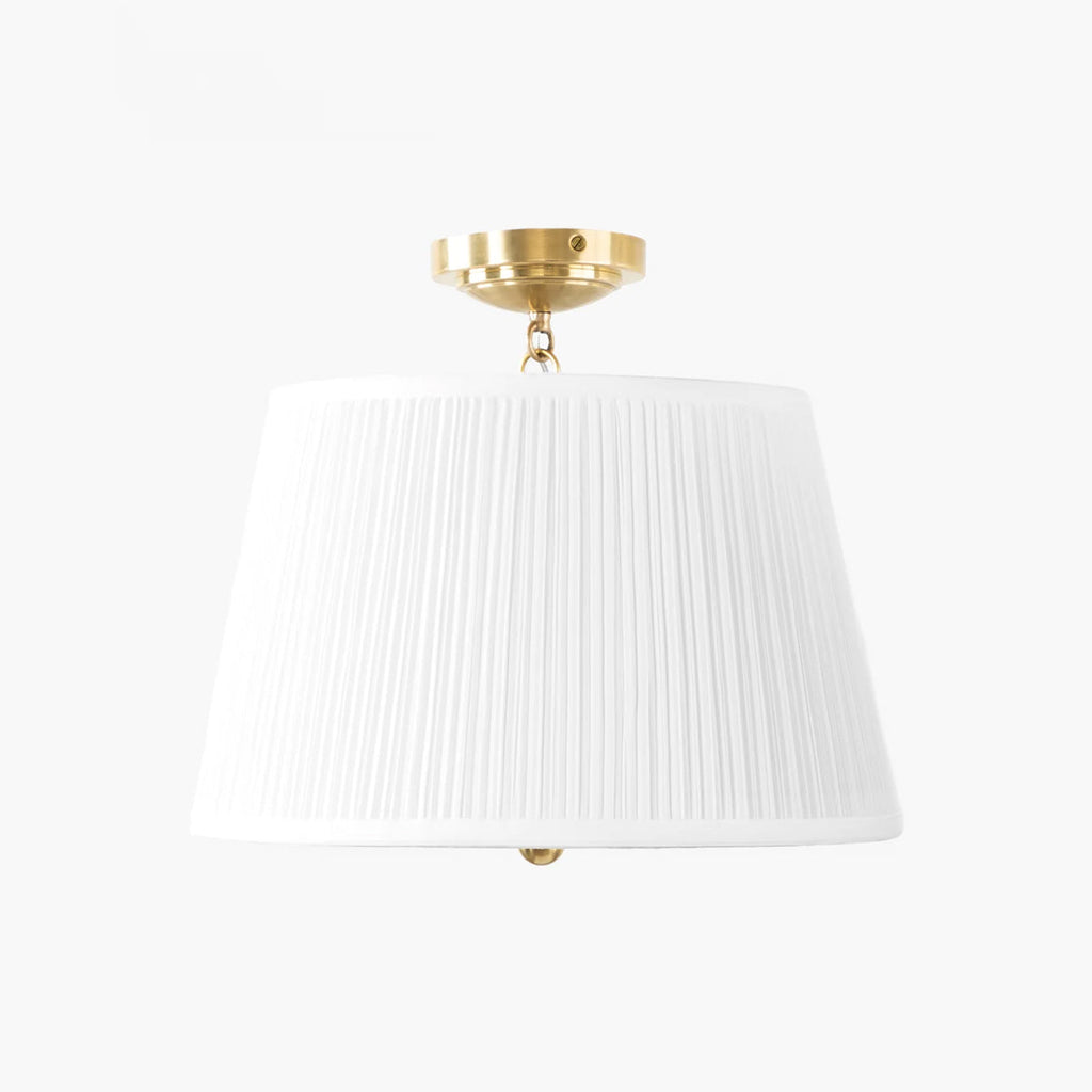 Georgiana Regency-Inspired Semi-Flush Mount Ceiling Light - view 1