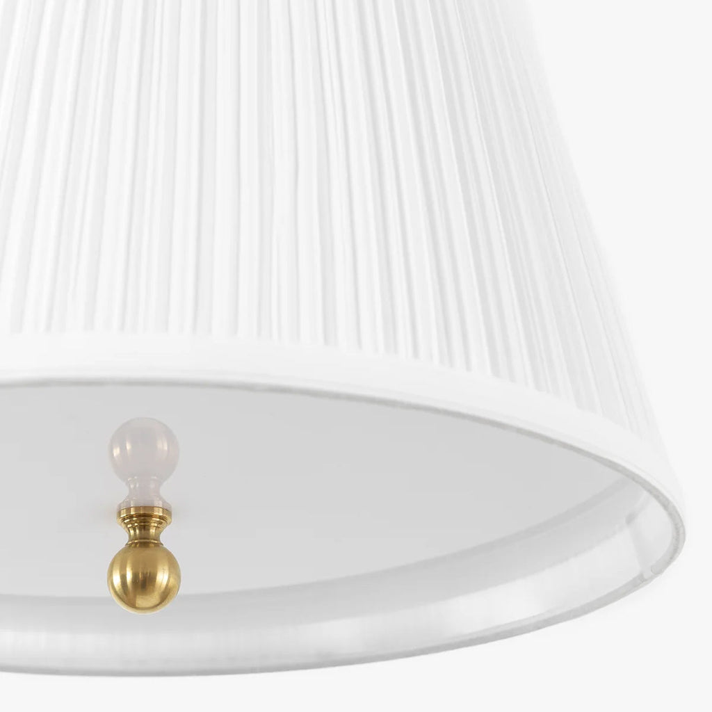 Georgiana Regency-Inspired Semi-Flush Mount Ceiling Light - view 2