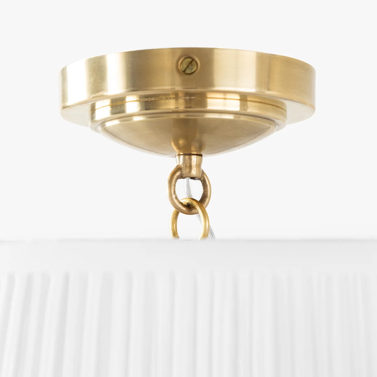 Georgiana Regency-Inspired Semi-Flush Mount Ceiling Light - view 4