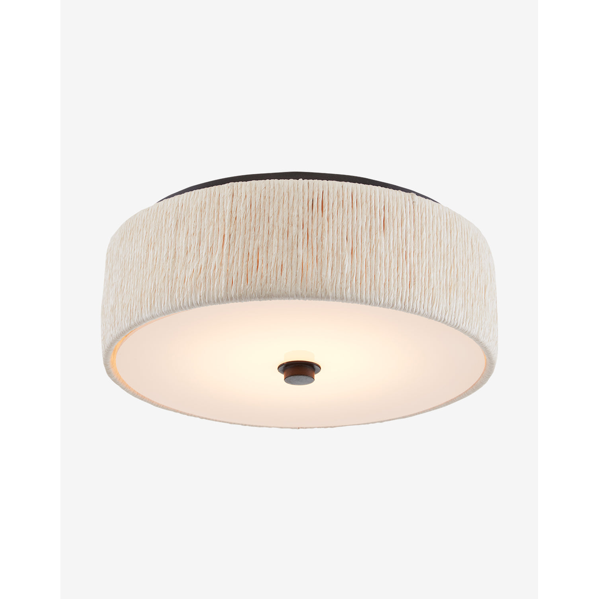 Tyrone Classic Frosted Glass Flush Mount Ceiling Light - view 4