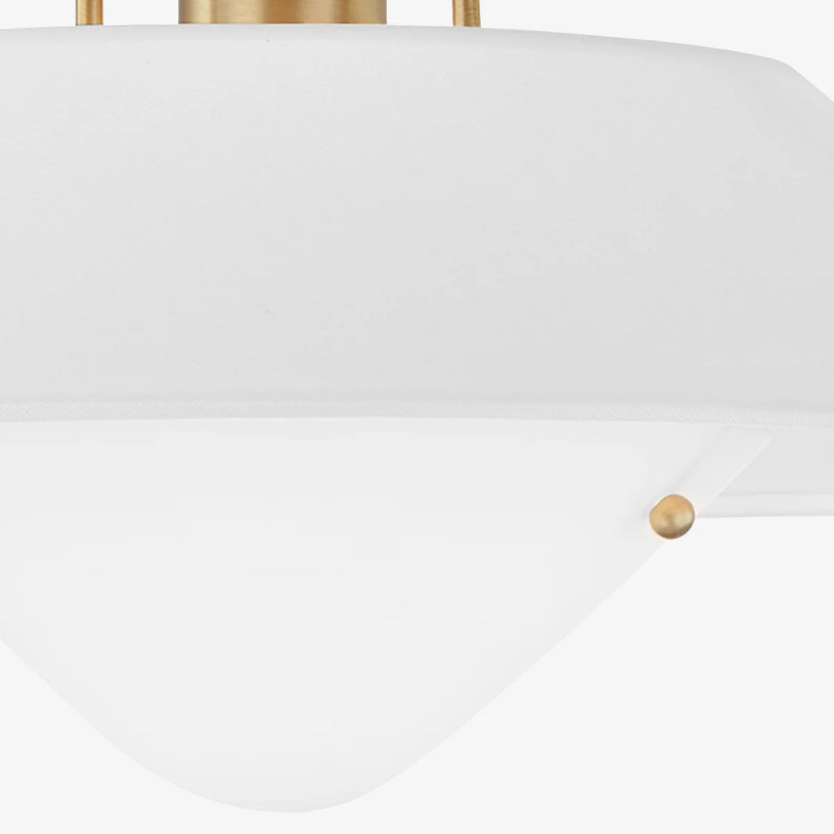 Otto Industrial Round Flush Mount Ceiling Light - view 7
