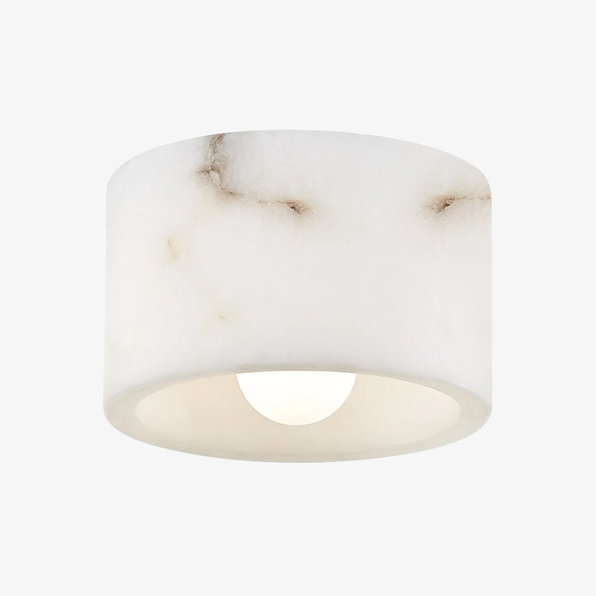 Loris Flush Mount — Geometric Ceiling Light with Warm Diffused Glow - view 12