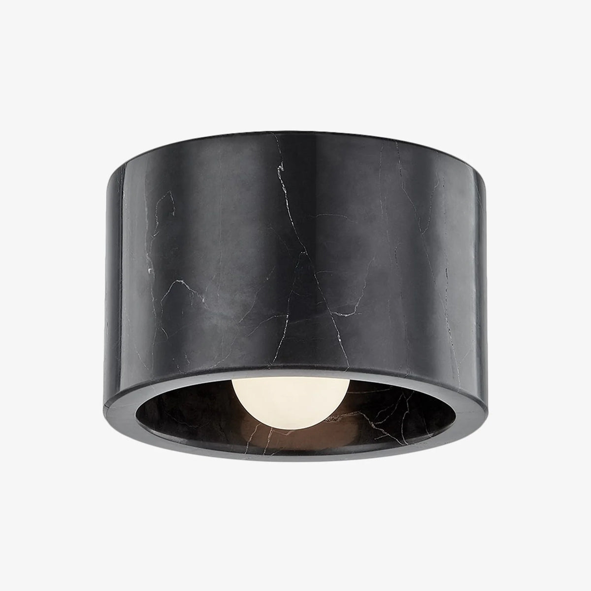 Loris Flush Mount — Geometric Ceiling Light with Warm Diffused Glow - view 13