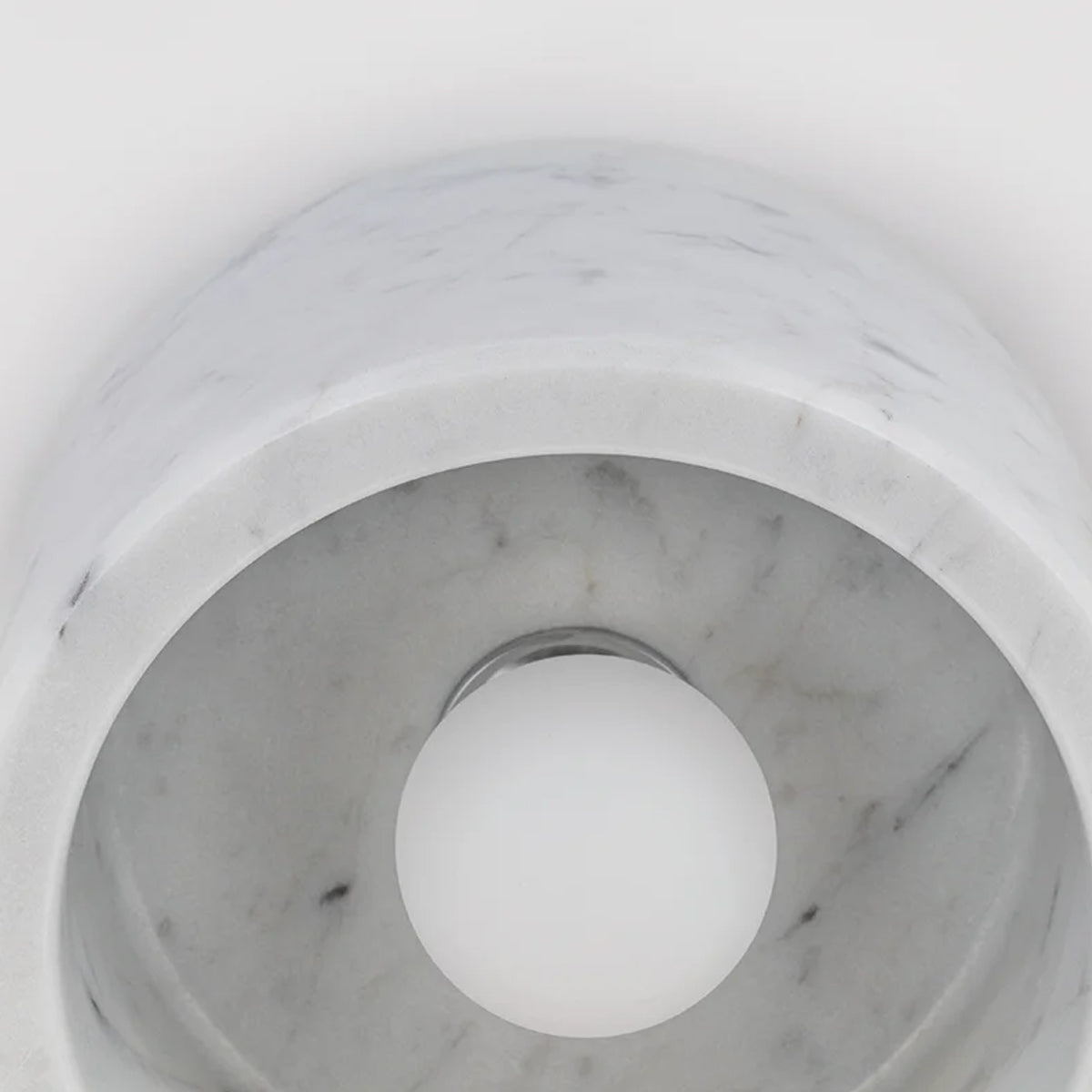 Loris Flush Mount — Geometric Ceiling Light with Warm Diffused Glow - view 9