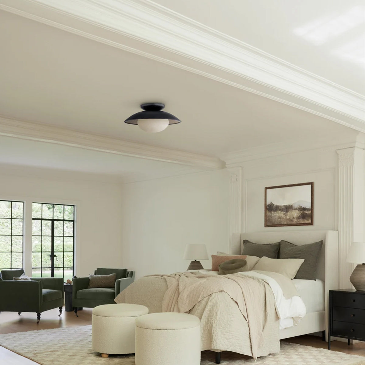 Cadence Flush Mount — Slim Ceiling Light with Soft Even Ambient Glow - view 2