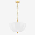 Meshelle Pendant — Open Metal Mesh Light with Warm Filtered Glow - view 1