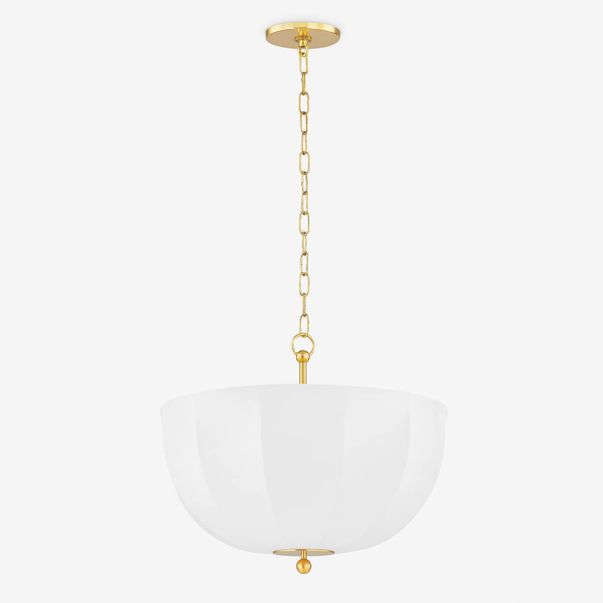 Meshelle Pendant — Open Metal Mesh Light with Warm Filtered Glow - view 1