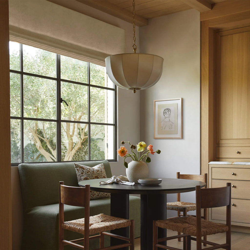 Meshelle Pendant — Open Metal Mesh Light with Warm Filtered Glow - view 2