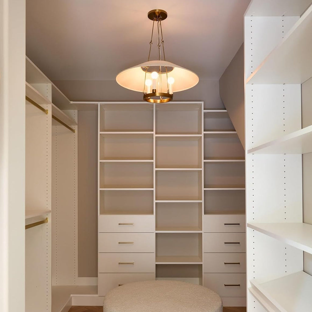 Archive Linen Shade Pendant Light - view 4
