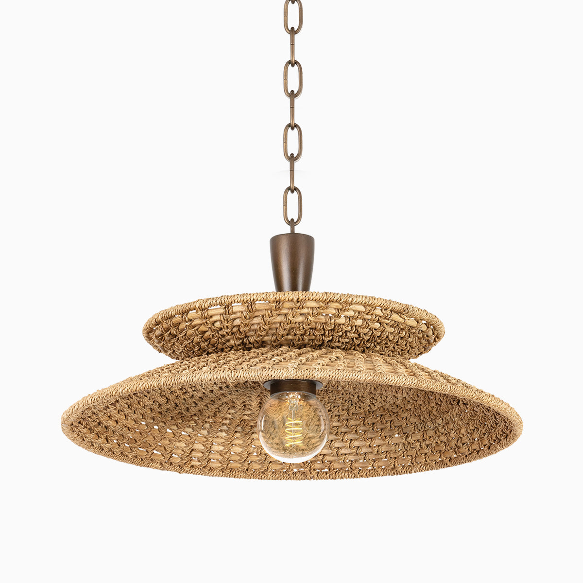 Landry Transitional Cone Hanging Pendant Light - view 1