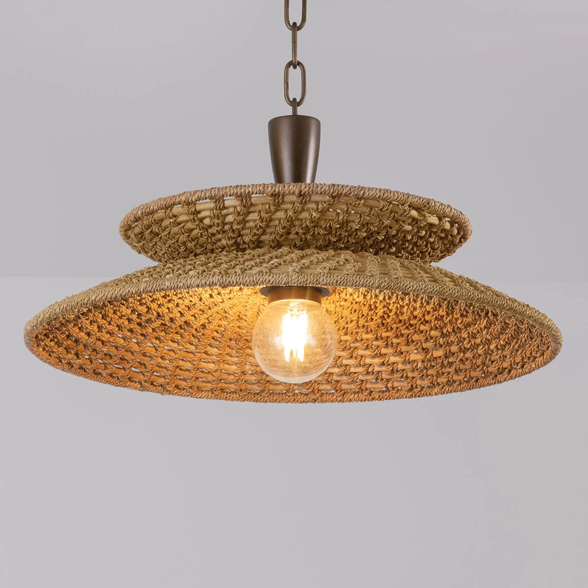 Landry Transitional Cone Hanging Pendant Light - view 4
