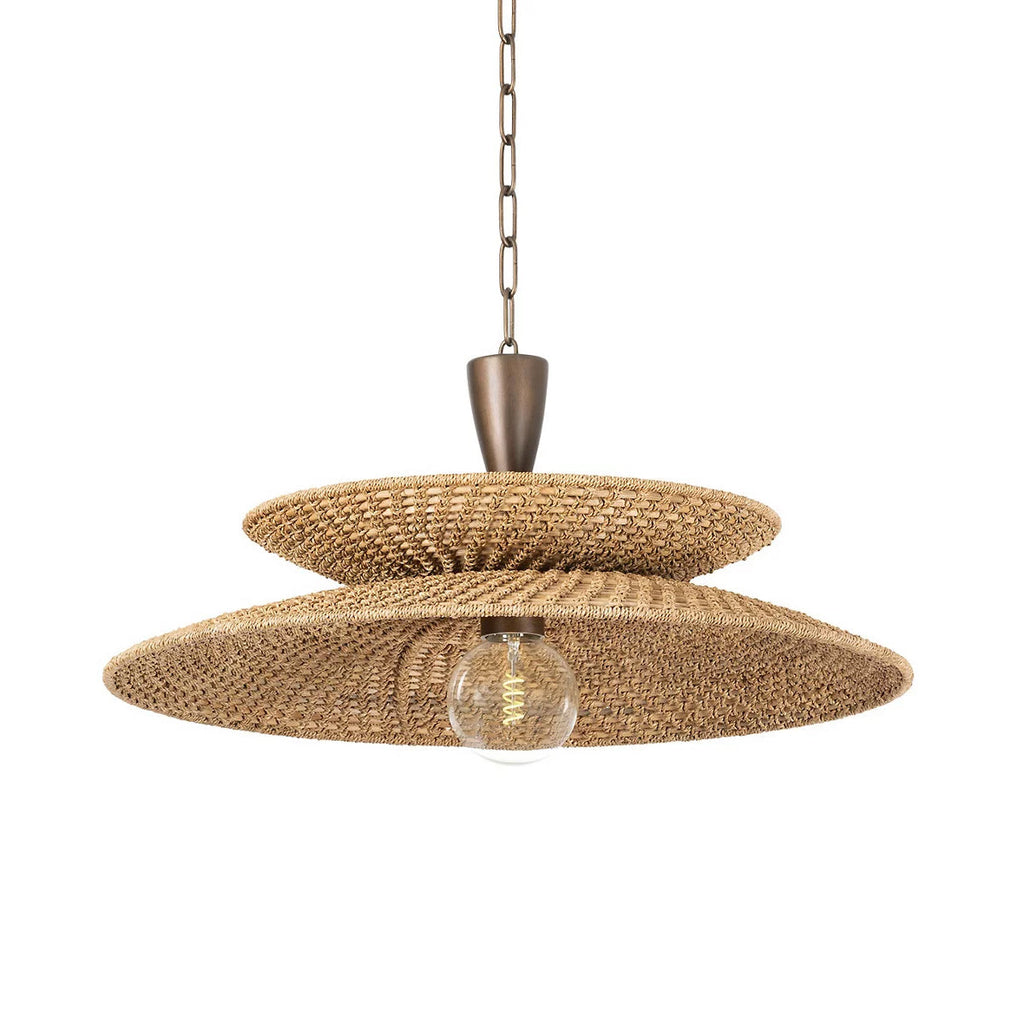 Landry Transitional Cone Hanging Pendant Light - view 6