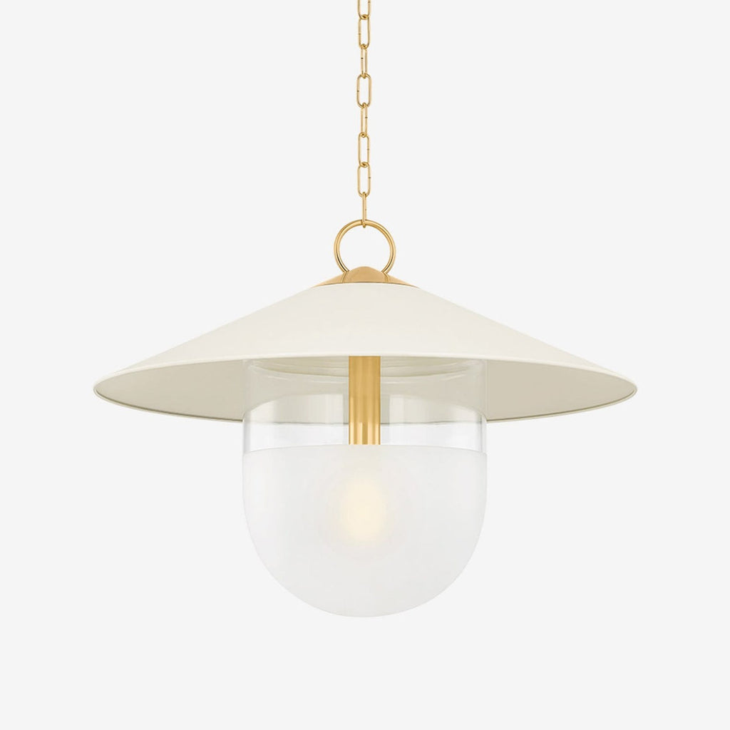 Ressi Pendant — Minimalist Glass Hanging Light with Soft Diffused Glow - view 1