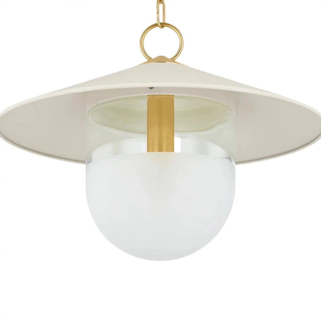 Ressi Pendant — Minimalist Glass Hanging Light with Soft Diffused Glow - view 3