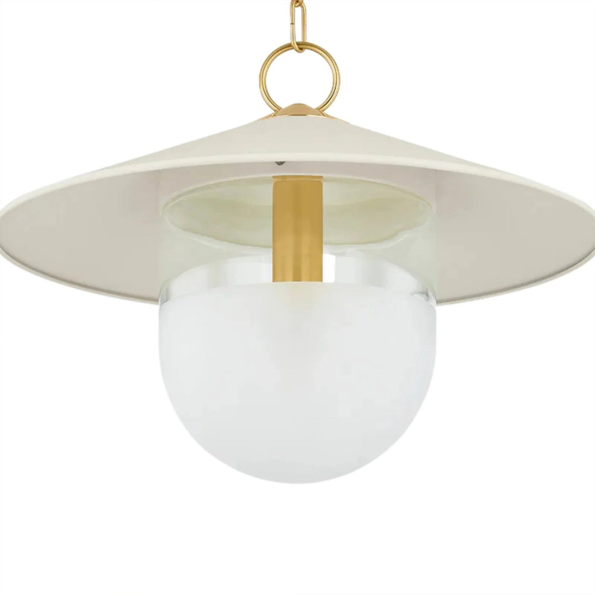 Ressi Pendant — Minimalist Glass Hanging Light with Soft Diffused Glow - view 3