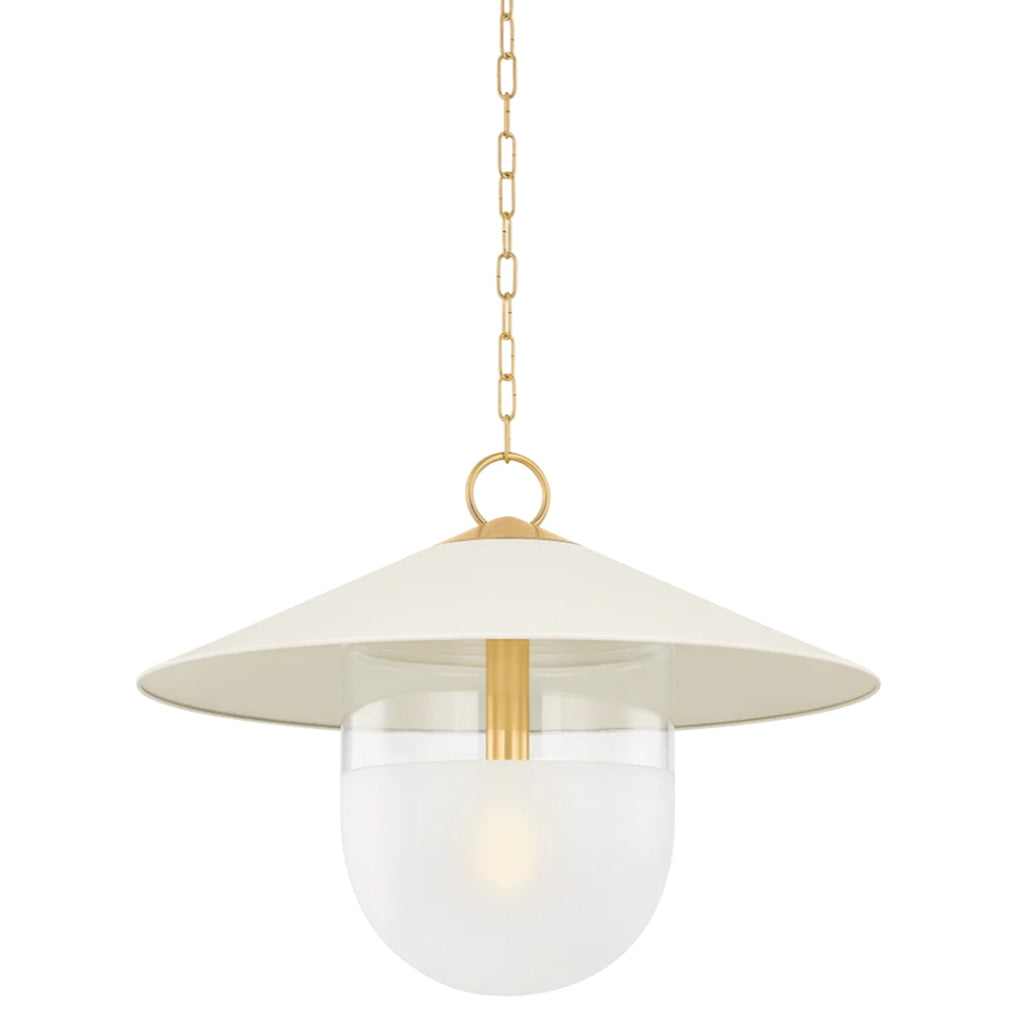 Ressi Pendant — Minimalist Glass Hanging Light with Soft Diffused Glow - view 4