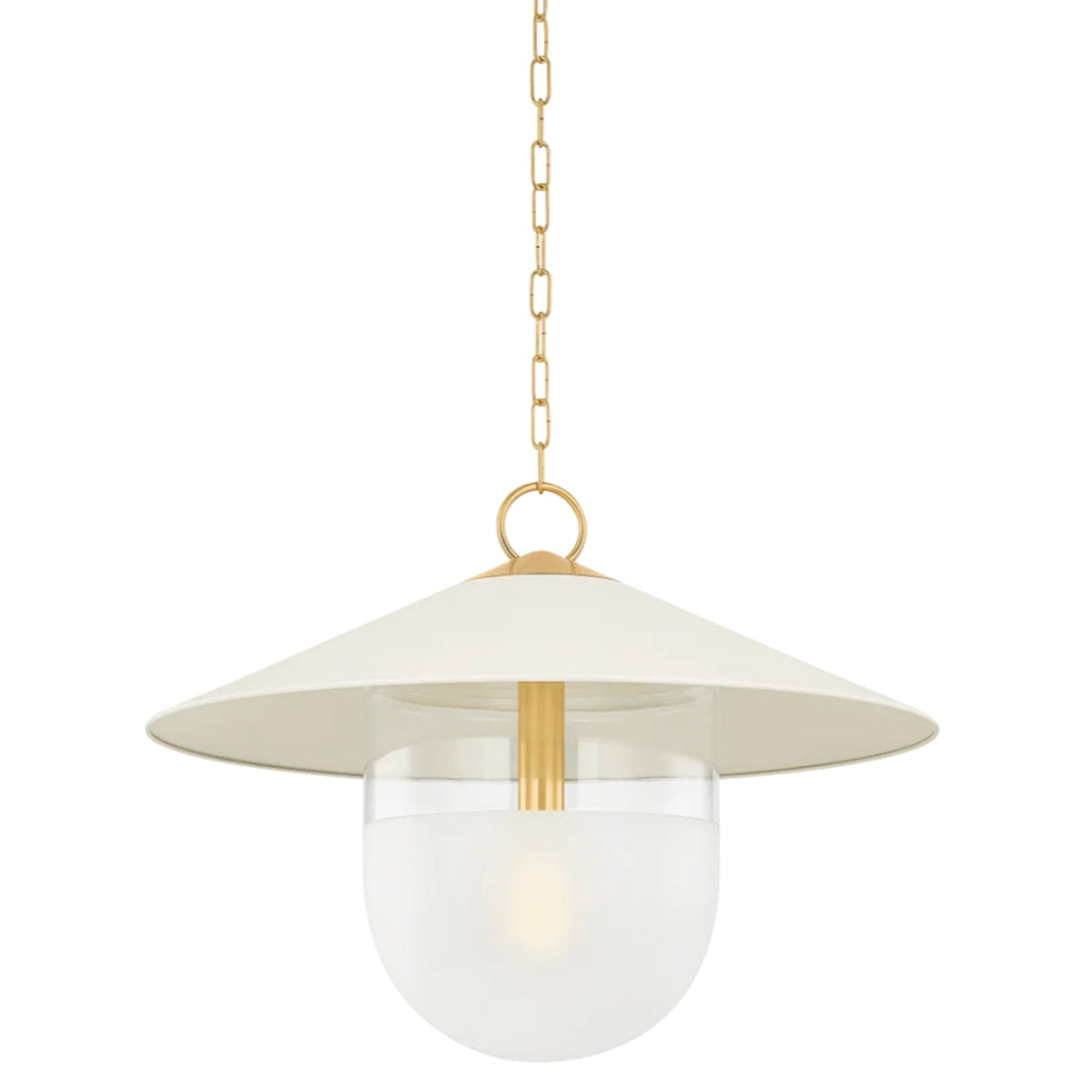 Ressi Pendant — Minimalist Glass Hanging Light with Soft Diffused Glow - view 4