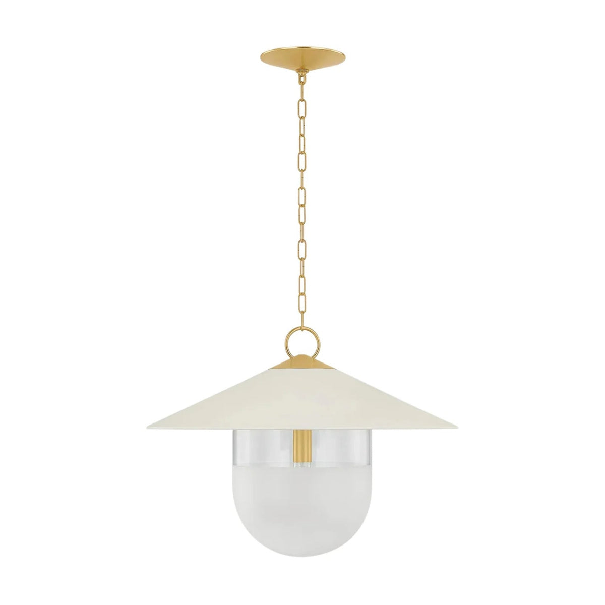 Ressi Pendant — Minimalist Glass Hanging Light with Soft Diffused Glow - view 6