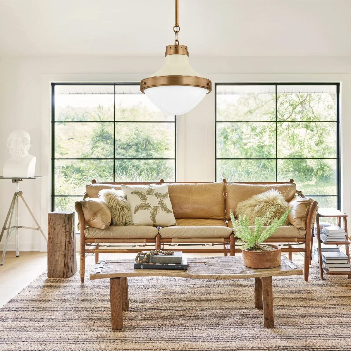 Maxton Geometric Metal Pendant Light - view 2