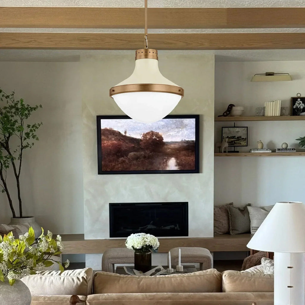 Maxton Geometric Metal Pendant Light - view 3