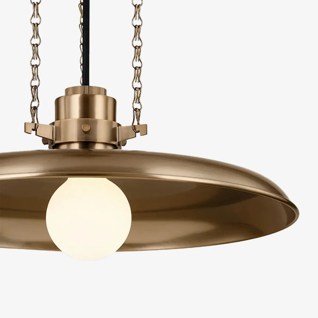 Rainhill Pendant — Dome Hanging Light with Warm Focused Downlight - view 11