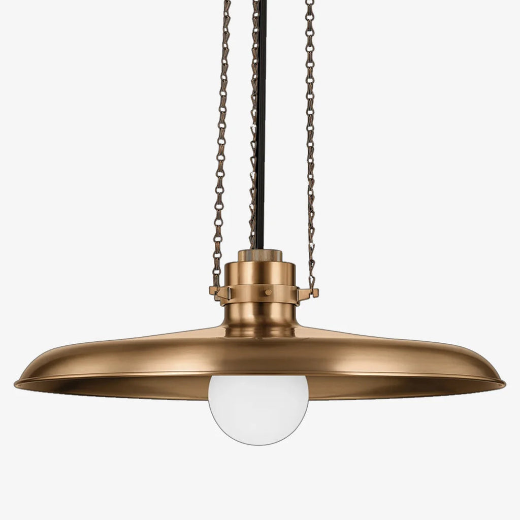 Rainhill Pendant — Dome Hanging Light with Warm Focused Downlight - view 12