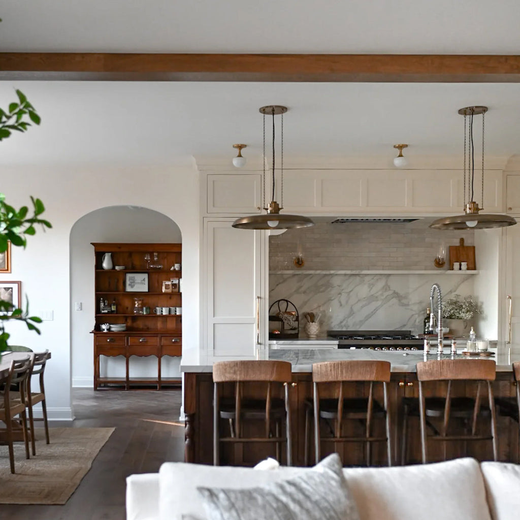 Rainhill Pendant — Dome Hanging Light with Warm Focused Downlight - view 5