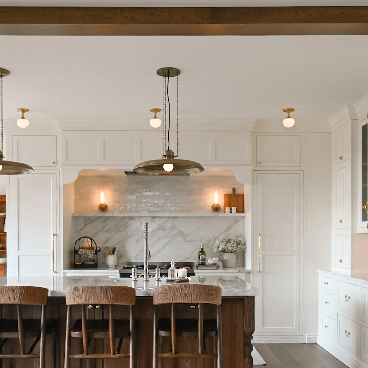 Rainhill Pendant — Dome Hanging Light with Warm Focused Downlight - view 9