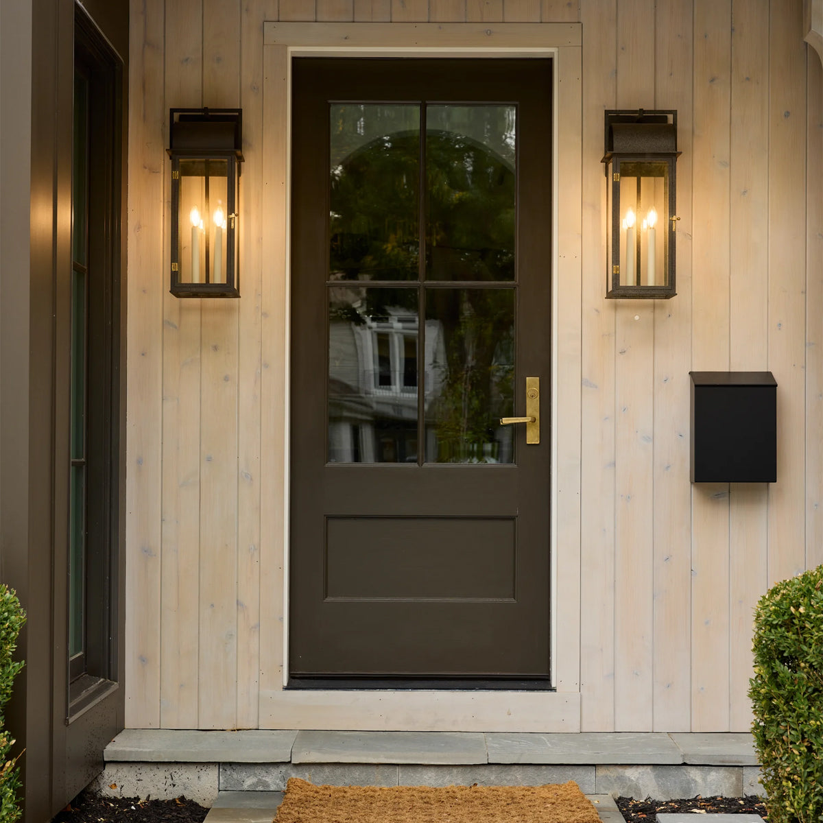 Bohen Exterior Wall Sconce — Modern Outdoor Wall Light - view 7