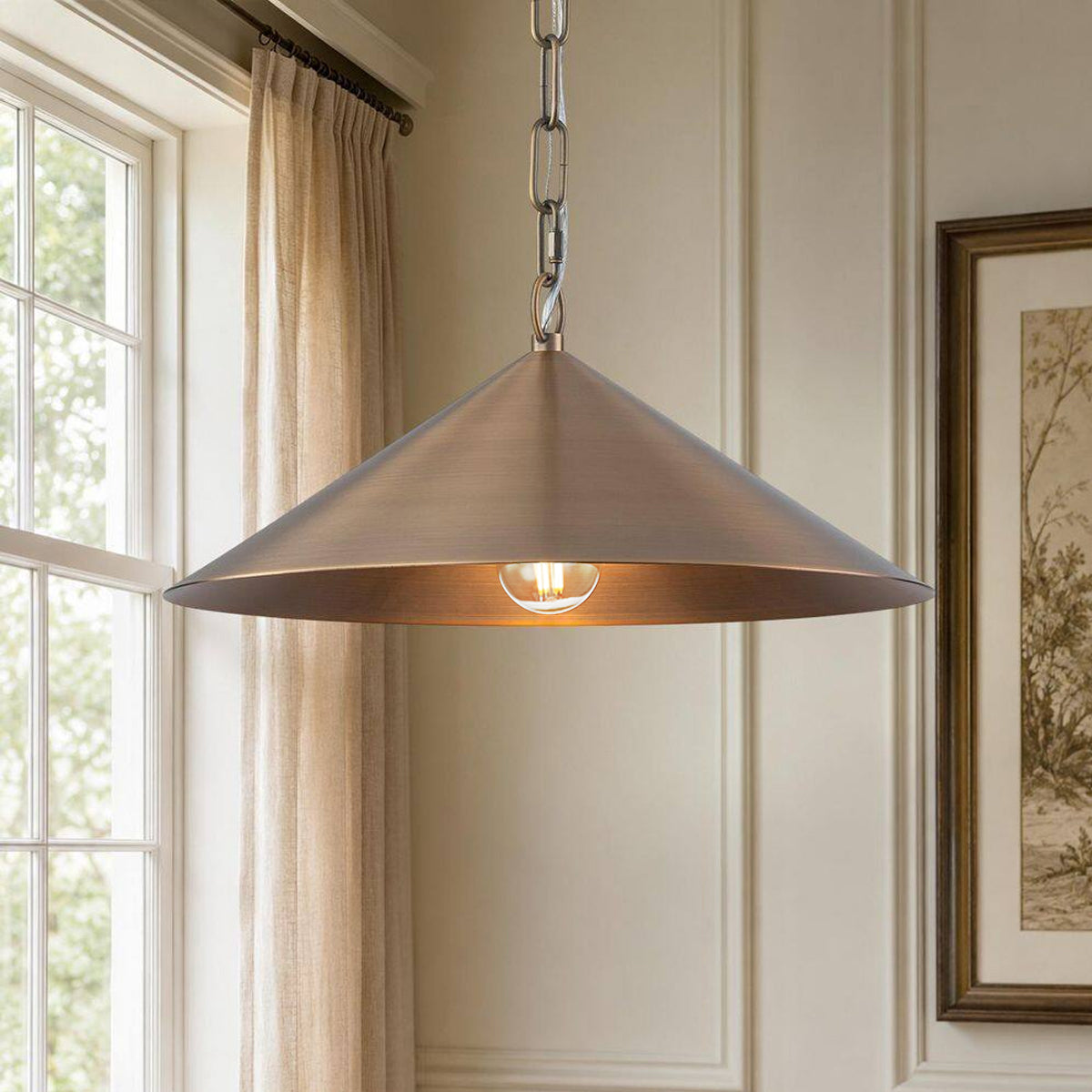 Midvale Pendant — Tapered Hanging Light for Kitchen & Dining - view 3