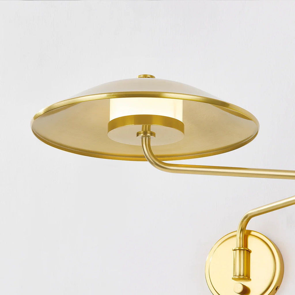 Brockville Sconce — Classic Lantern Wall Light in Aged Bronze - view 8