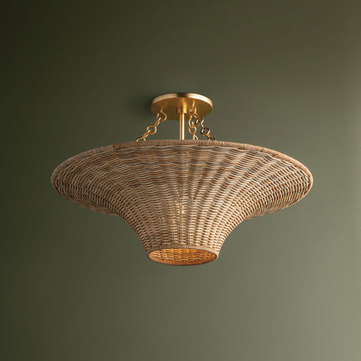 Ketan Flush Mount - Refined Minimalist Close-to-Ceiling Light Fixture - view 9