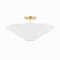 Alana Elegant Semi Flush Ceiling Light - view 1