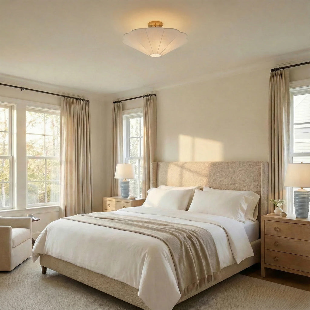 Alana Elegant Semi Flush Ceiling Light - view 2