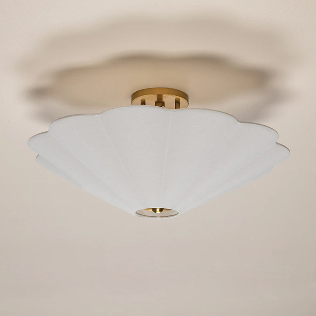 Alana Elegant Semi Flush Ceiling Light - view 7