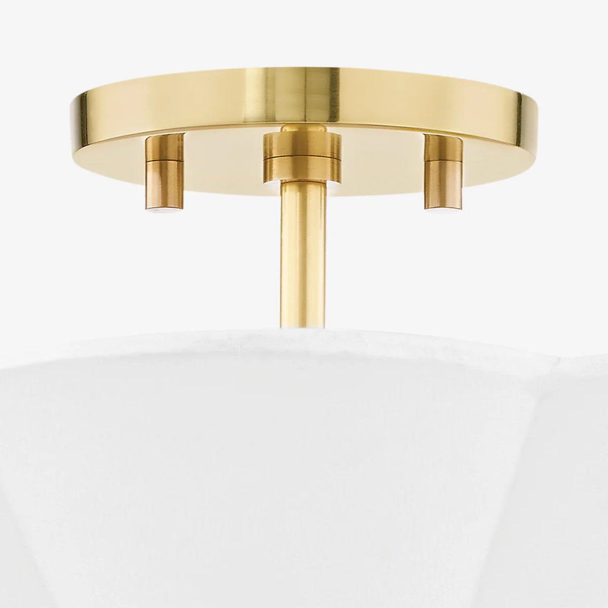 Alana Elegant Semi Flush Ceiling Light - view 9
