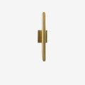 Baton Minimalist Brass 2-Light Linear Wall Sconce - view 1