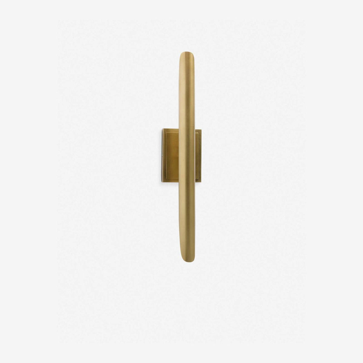 Baton Minimalist Brass 2-Light Linear Wall Sconce - view 2