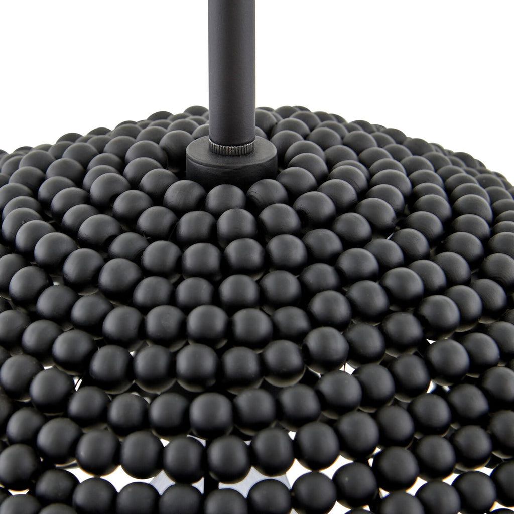 Raquel Artisan Woven Bead Dome Pendant Light - view 8