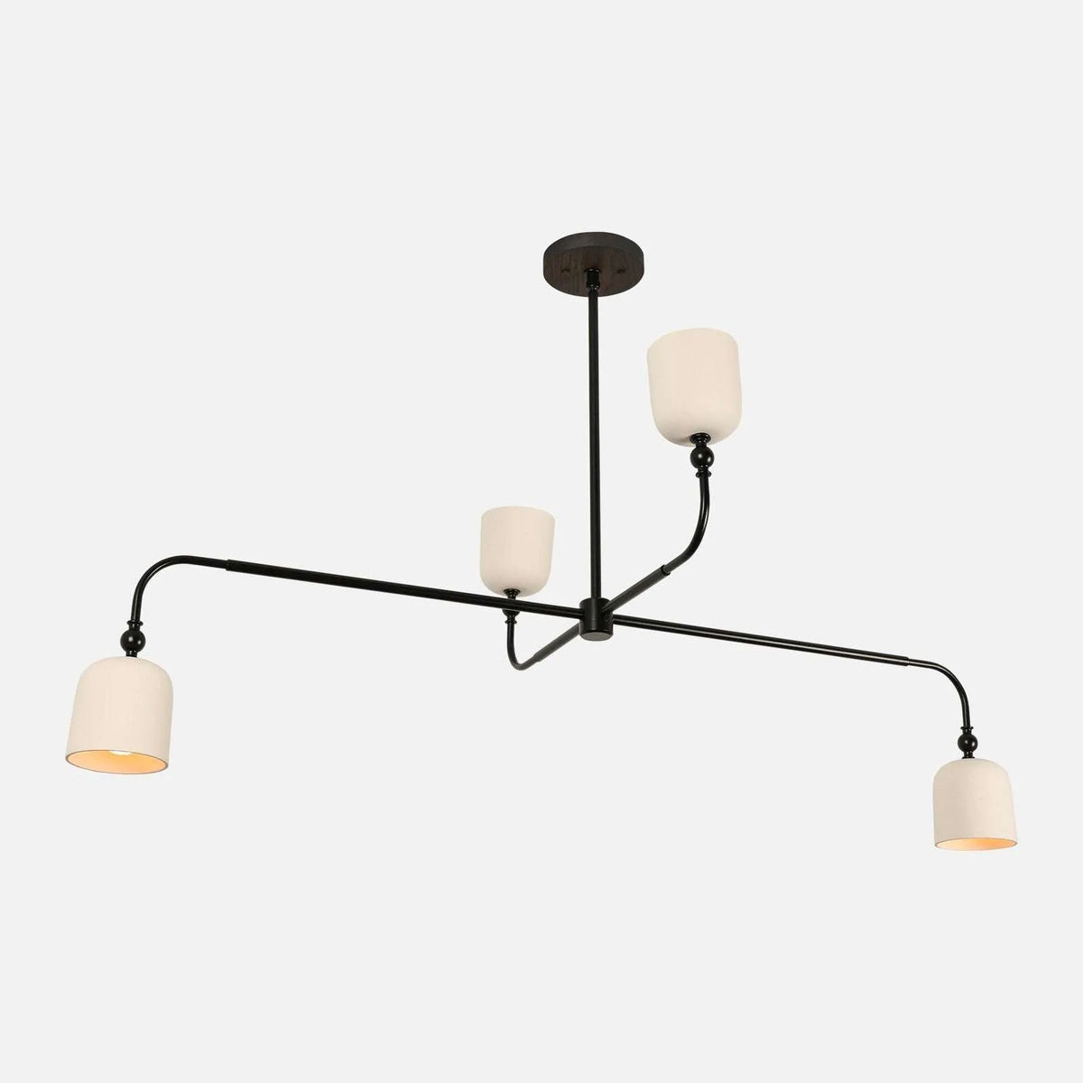 Corwin Artisan Porcelain Shade Multi-Arm Chandelier - view 1